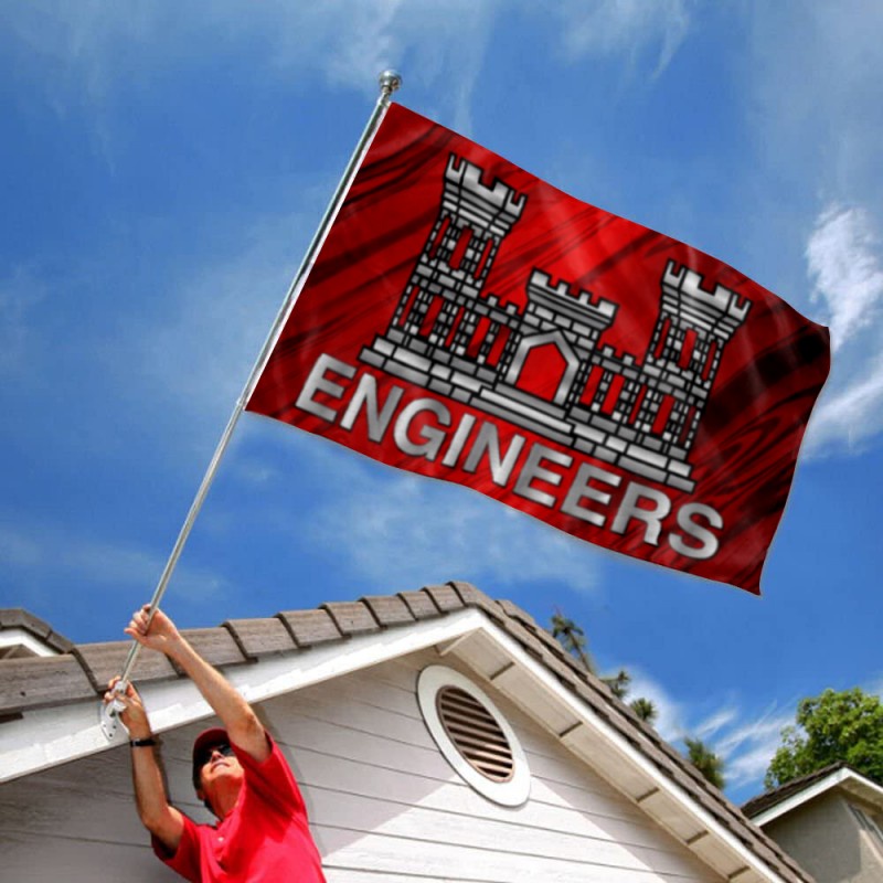 Army Engineers Flag Banner