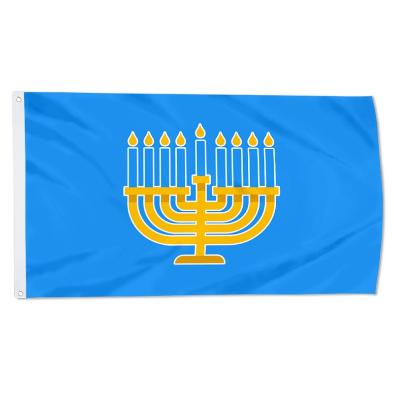 Hanukkah Flag Banner