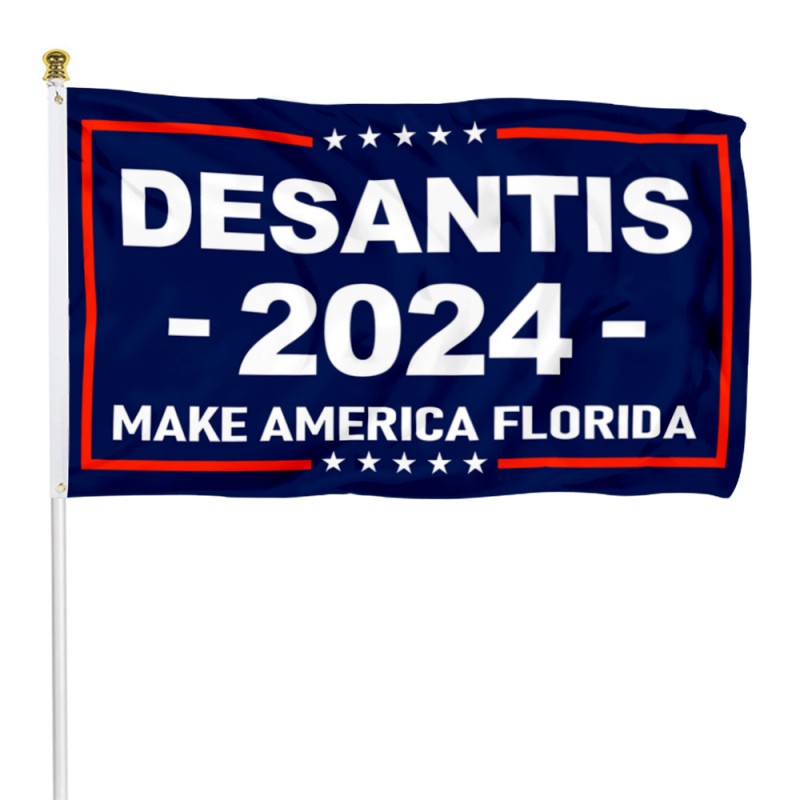 DESANTIS Make America Flordia 2024 Flag banner