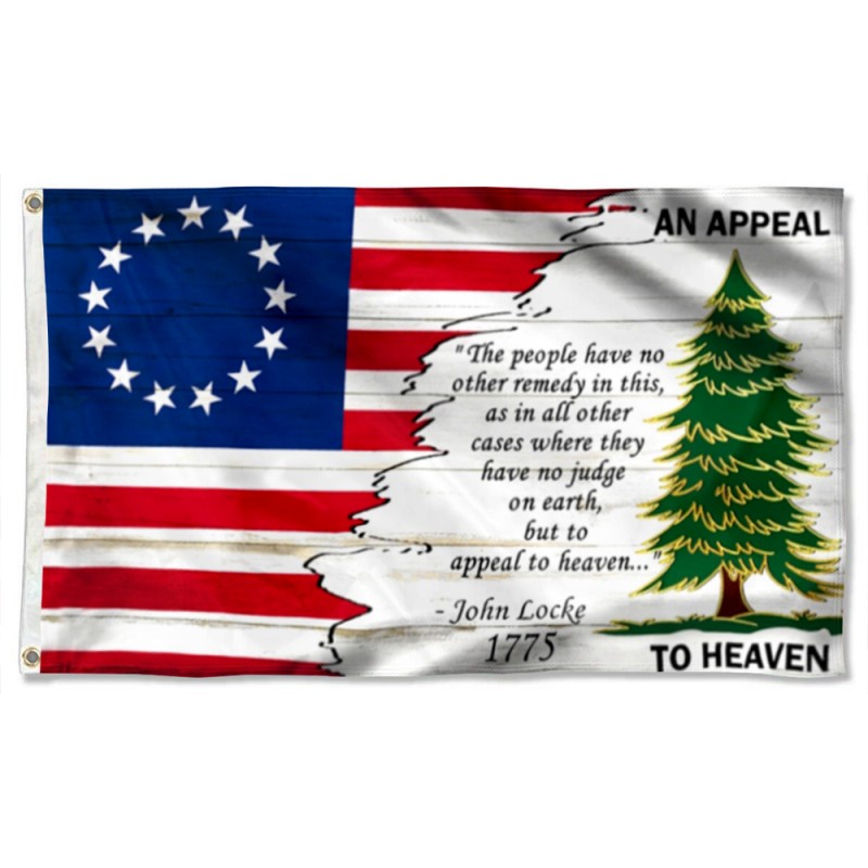 An Appeal To Heaven The Pine Tree Flag Banner 41332