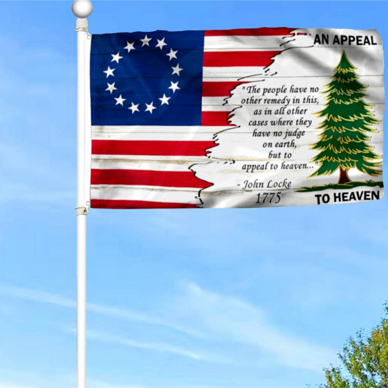 An Appeal To Heaven The Pine Tree Flag Banner 41332