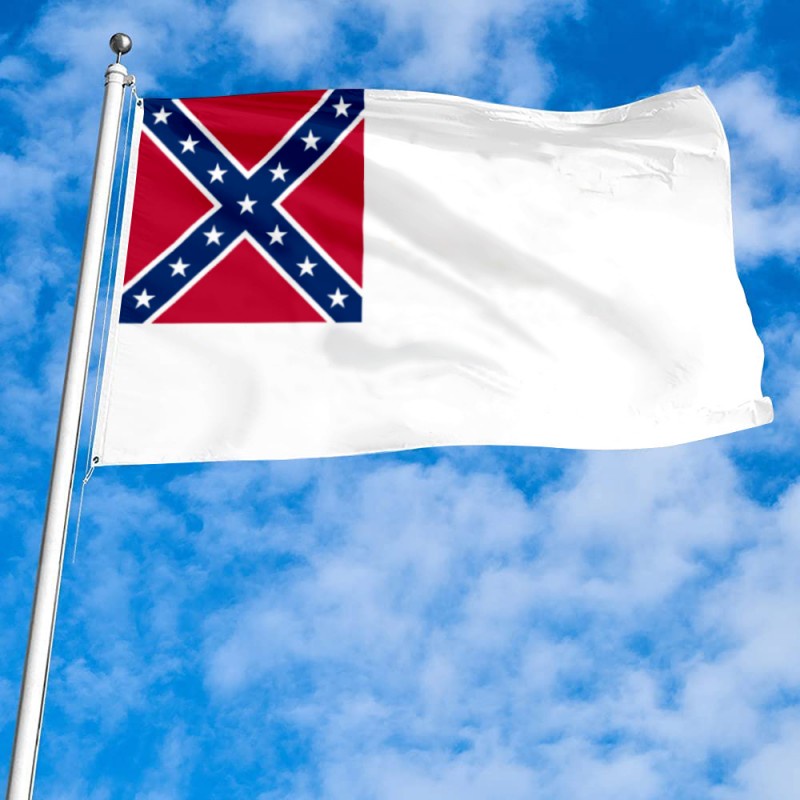 The Confederate States of America (1863-1865) Flag