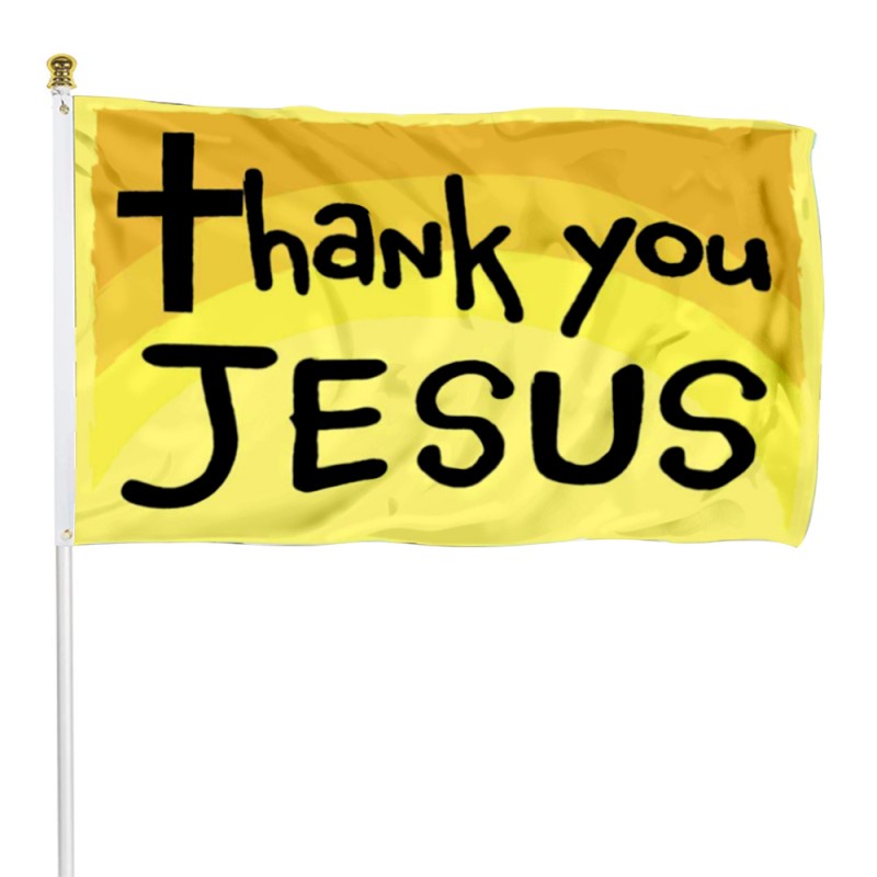 Thank you JESUS Flag